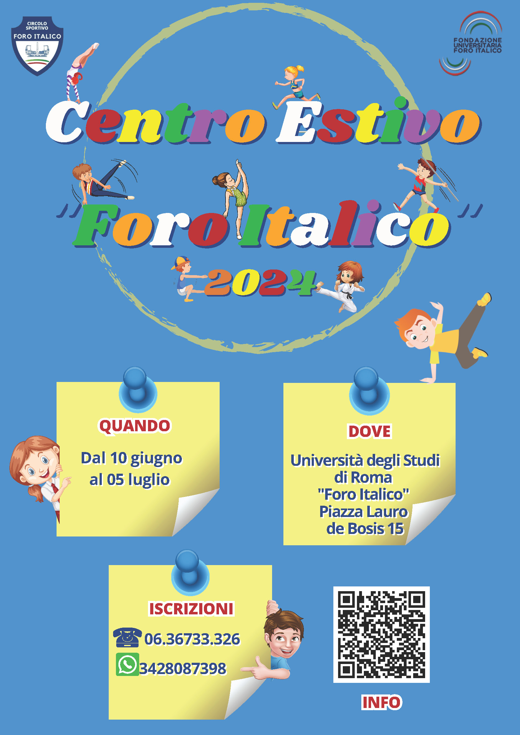 Locandina Centro Estivo 2024