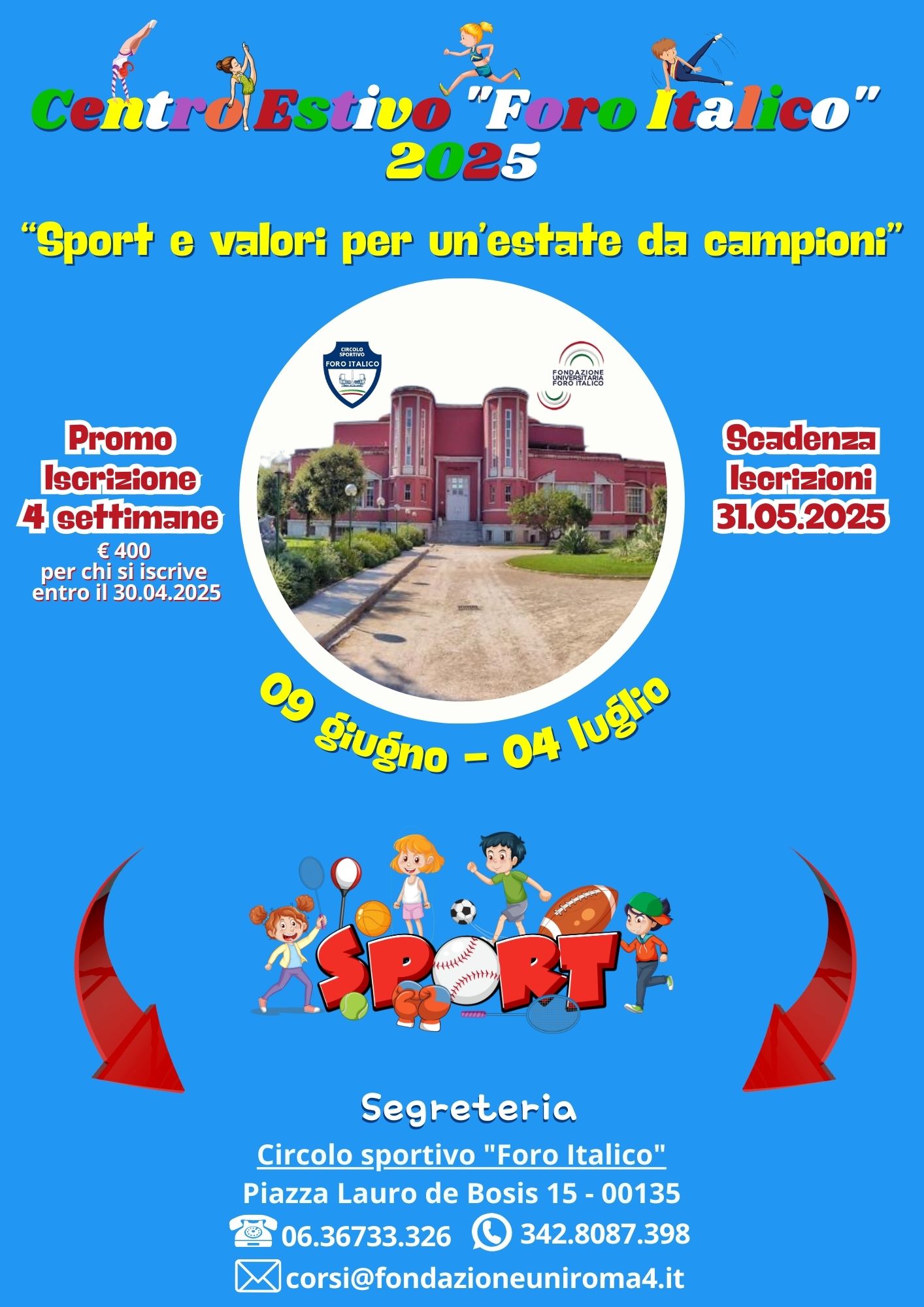 Locandina Centro Estivo 2024