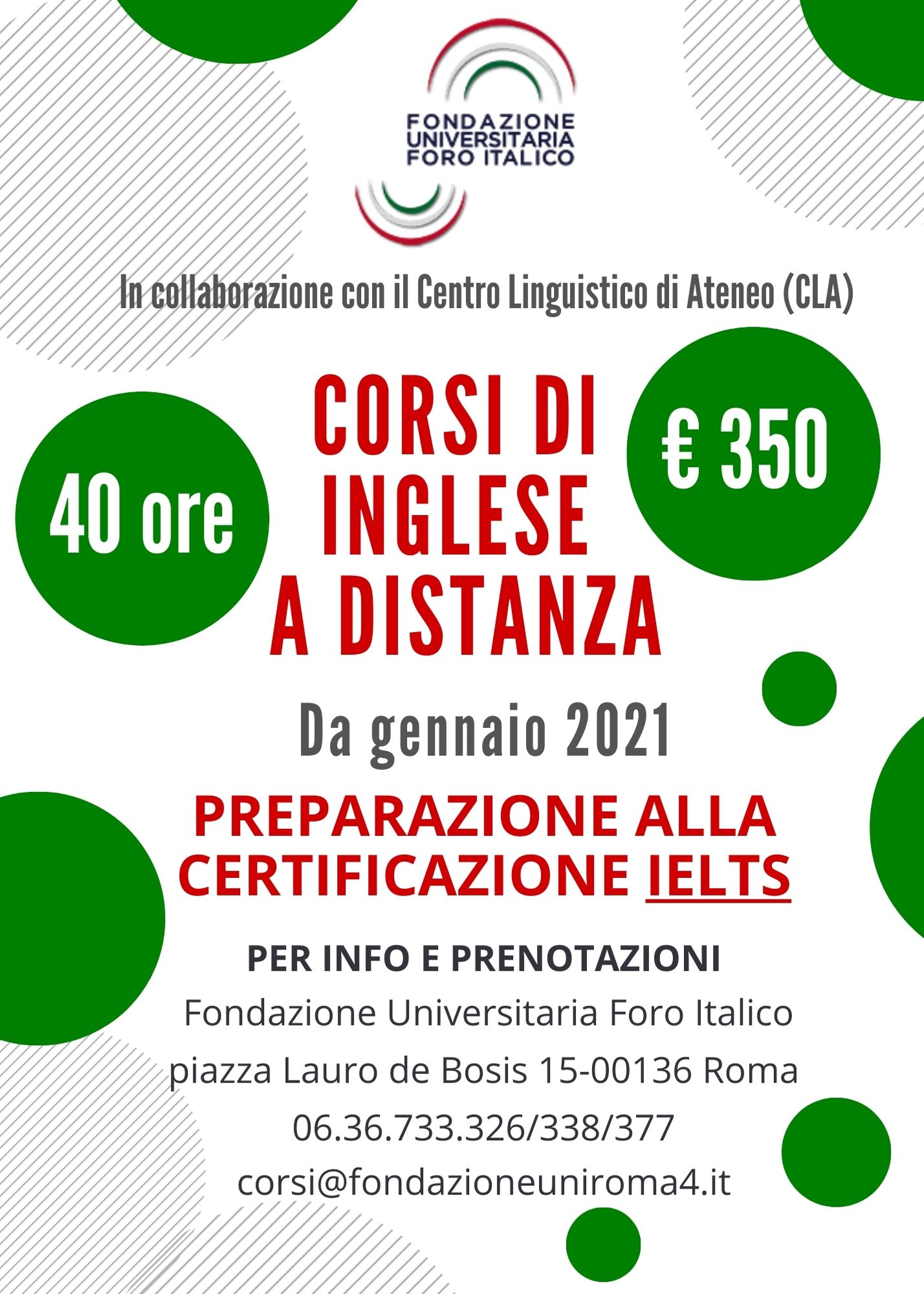 Locandina IELTS 2021
